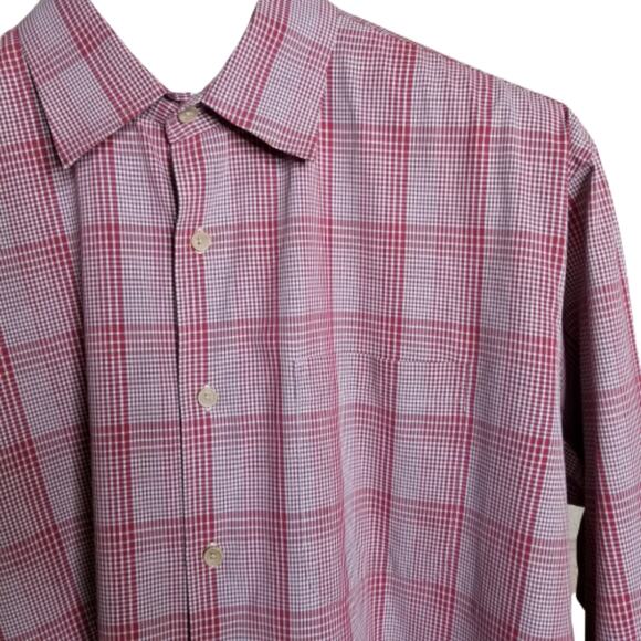 Jos. A. Banks Casual Plaid Button Up - Picture 2 of 5